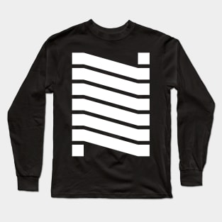 Diagonal Lines Long Sleeve T-Shirt